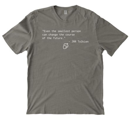 Summer 2026, a Driftwood Grey Allmade Organic Cotton Mineral Dye Tee