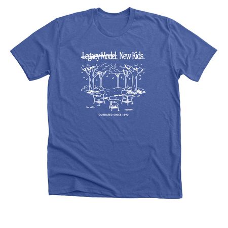 Legacy T-Shirt, a Solid True Royal Premium Unisex Tee