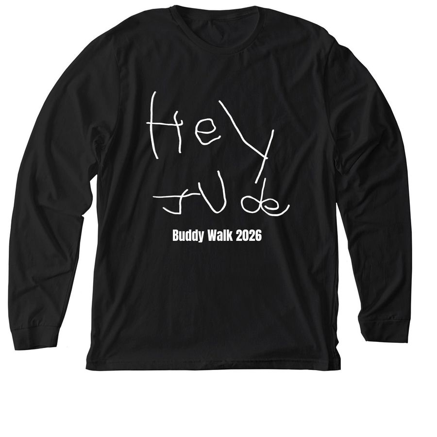 2026 Hey Jude Long sleeve and Hoodies, a Solid Black Blend Premium Long Sleeve Tee