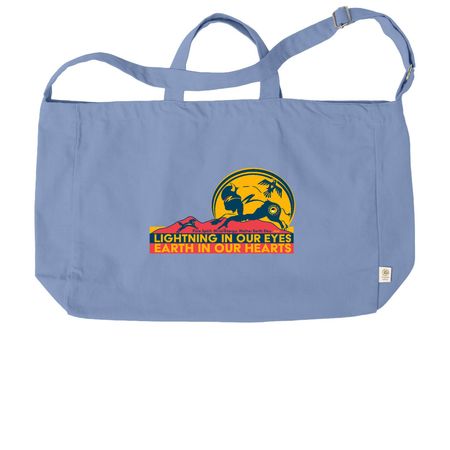 Honoring Gi-maamaa-aki (Our Mother Earth)., a Elemental Blue Reclaimist G2G Tote Bag