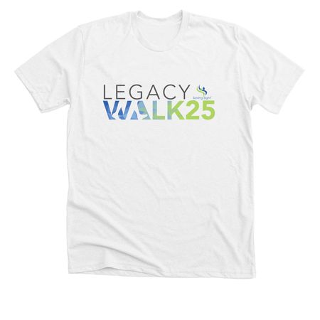 Legacy Walk 2025 - Team Shirt, a Solid White Blend Premium Unisex Tee