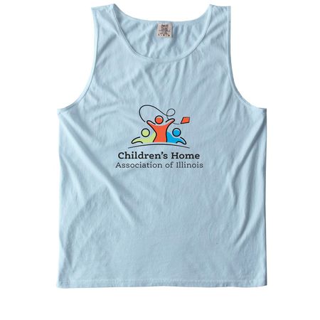 CHAIL Logo, a Chambray Comfort Colors Tank Top