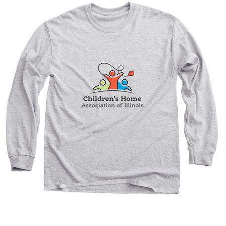 CHAIL Logo, a Sport Grey Classic Long Sleeve Tee