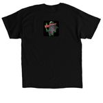 More Oval Team Please!!, a Black Classic Unisex Tee (back-view)