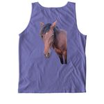 BBSER Summer, a Violet Comfort Colors Tank Top (back-view)
