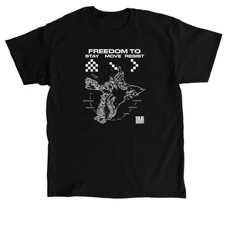 Freedom to Stay Move Resist Tee, a Black Classic Unisex Tee