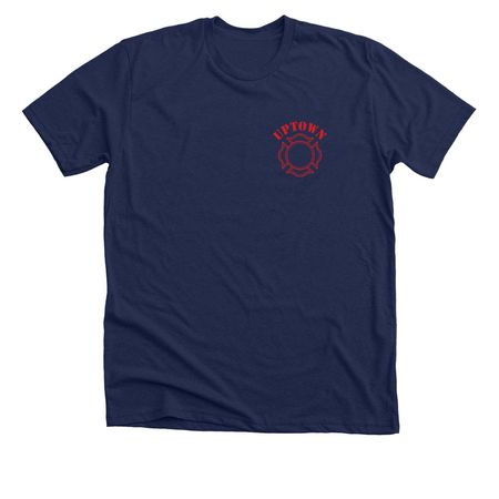 Make uptown great again, a Solid Navy Blend Premium Unisex Tee