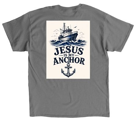 Hebrews 6:19, a Charcoal Classic Unisex Tee