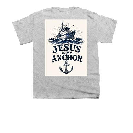 Hebrews 6:19, a Sport Grey Youth Unisex Tee