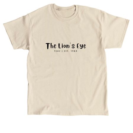 The Lion's Eye T-Shirt (2025 Design), a Sand Classic Unisex Tee