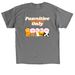 Paws, Paws, Paws, a Charcoal Classic Unisex Tee (back-view)