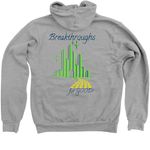 Team Oz 2026, a Athletic Heather Zip Up Hoodie (back-view)