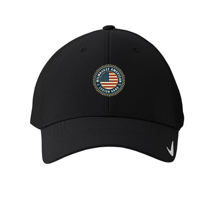 MALB Hat, a Black Printed Nike Dri-FIT Legacy Performance Cap
