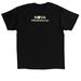 NOVA 51 TEE "It Starts with Community", a Black Classic Unisex Tee (back-view)