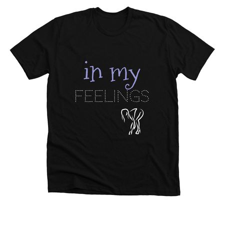 Millennial Nurse Kimi, a Solid Black Blend Premium Unisex Tee