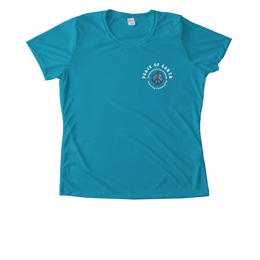 Performance Tees, a Atomic Blue Women's Performance Tee