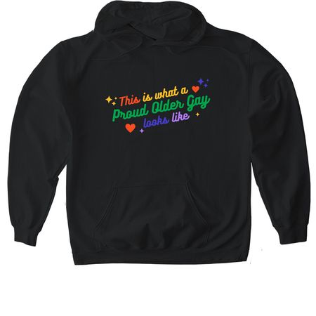 P.O.G- 2026 Pride Collection&nbsp;, a Black Gildan Softstyle Pullover Hoodie