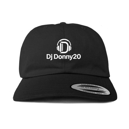 Dj Donny20 Hats, a Black Printed Classic Baseball Cap