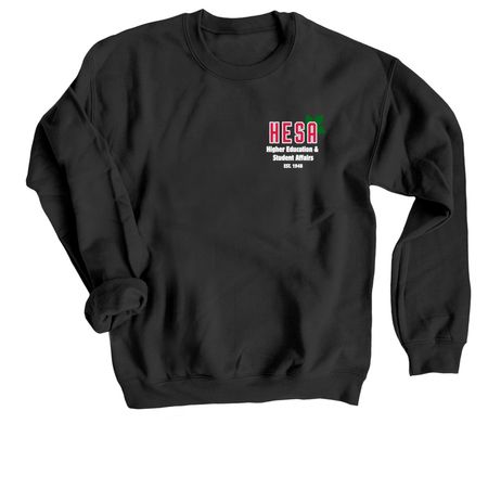 HESA Apparel, a Black Crewneck Sweatshirt