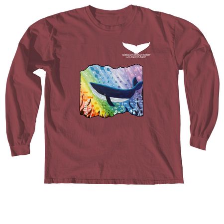 Featured Artist, a Brick Comfort Colors Long Sleeve Tee