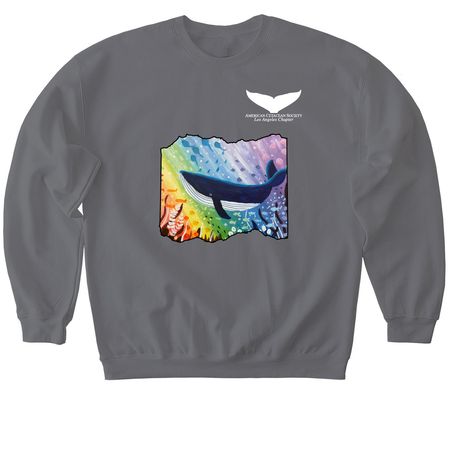 Featured Artist, a Charcoal Softstyle Crewneck Sweatshirt