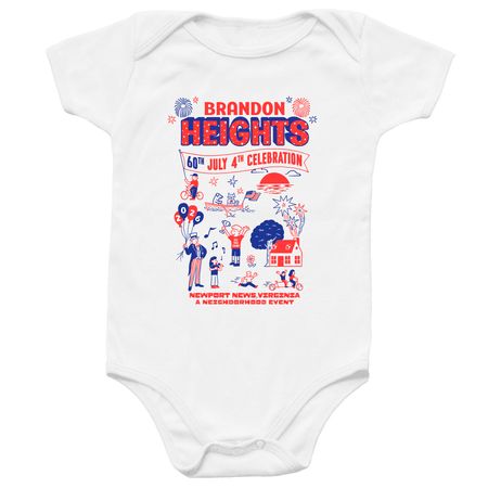 Onesie, a White Infant Onesie
