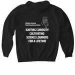 ISTA Conference 2026 Shirt, a Black Gildan Softstyle Pullover Hoodie (back-view)
