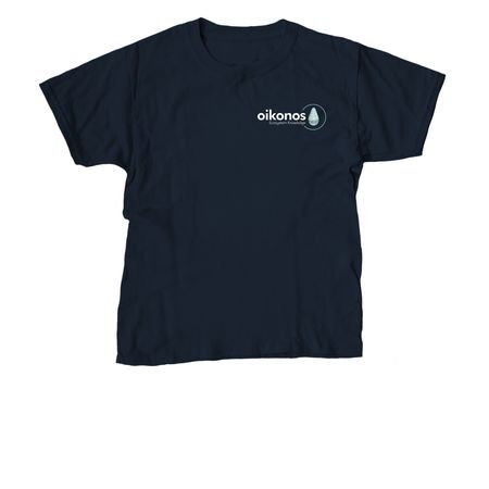 Save the Saline Lakes, a Navy Youth Unisex Tee