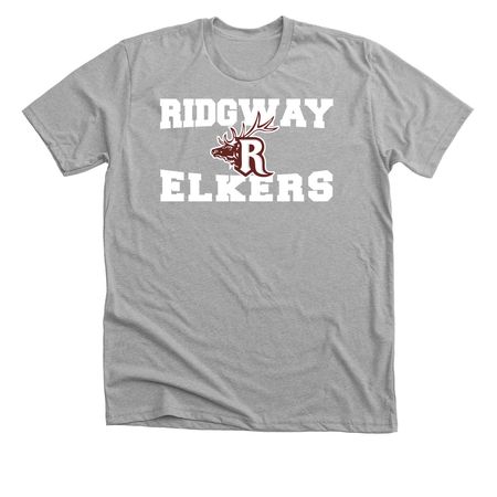 PTO Elker Attire, a Athletic Heather Premium Unisex Tee