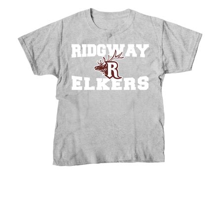PTO Elker Attire, a Sport Grey Youth Unisex Tee
