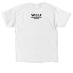 Endangered Species Day: Wolves Are Essential, a White Classic Unisex Tee (back-view)