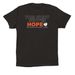 This Shirt Serves Hope - Black, a Black Premium Cotton Tee