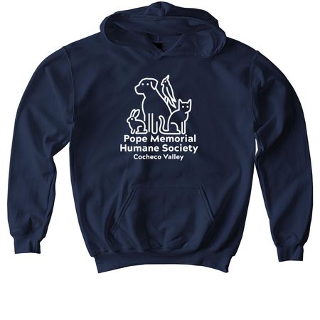 Youth PMHS-CV Sweatshirt, a Navy Softstyle Youth Pullover Hoodie
