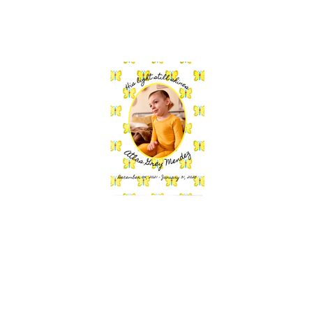 The Golden Wings Collection ?, a White 12" x 18" Yard Flag