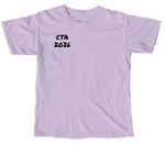 Carolina Earthdog, a Orchid Comfort Colors Unisex Tee (back-view)