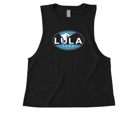 Lula Lake Tank Top, a Deep Black Allmade Eco Triblend Women?s Muscle Tank