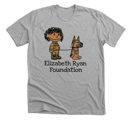 Elizabeth Ryan Foundation, a Athletic Heather Premium Unisex Tee