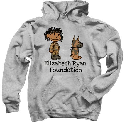 Elizabeth Ryan Foundation, a Sport Grey Pullover Hoodie