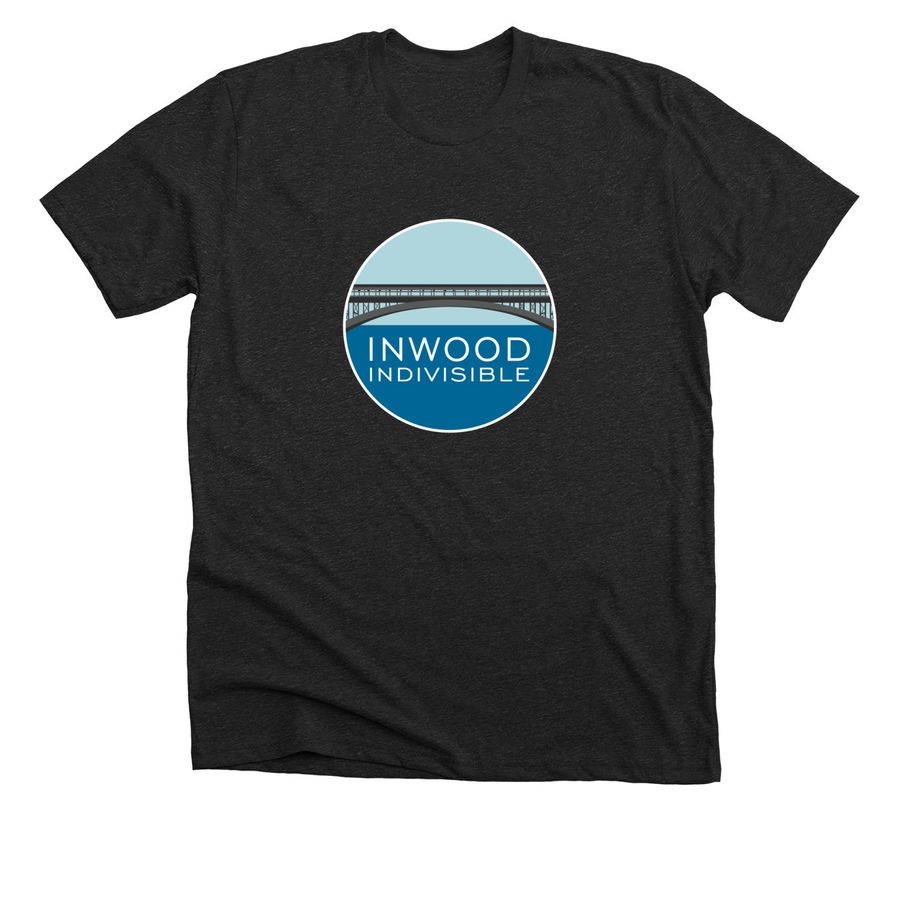 Inwood Indivisible T, a Dark Grey Heather Premium Unisex Tee