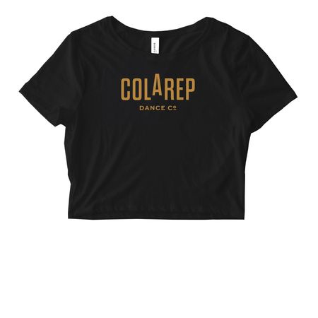 New Season New Gear, a Black Women's Fitted Cropped Tee