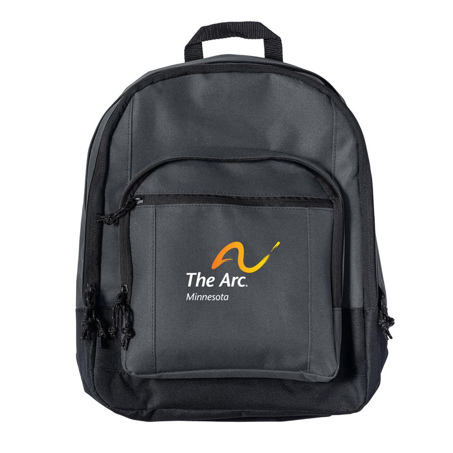 The Arc Minnesota Backpack, a Dark Charcoal Everyday Backpack