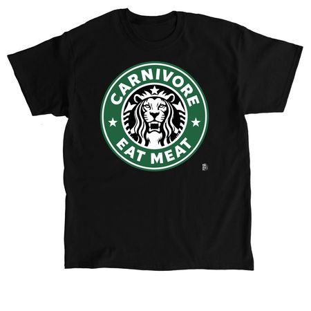 Carnivore Coffee Black, a Black Classic Unisex Tee