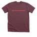 Read With Me MN Merch Orange Design, a Heather Maroon Premium Unisex Tee