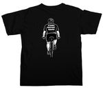 Stoma Support Squad, a Black Comfort Colors Unisex Tee (back-view)