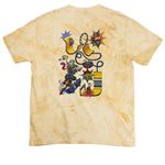 BROKEN BRAIN BONE, a Citrine Comfort Colors Colorblast Tee (back-view)