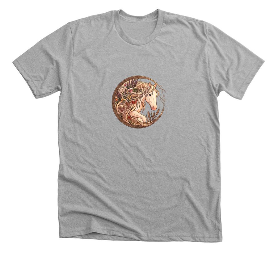 Freyja, a Athletic Heather Premium Unisex Tee