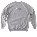 Dagaz Donates, a Sport Grey Softstyle Crewneck Sweatshirt (back-view)