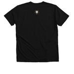 BADASS EDITION-WHERE THE HELL HAVE Y'ALL BEEN, a Solid Black Blend Premium V-Neck Tee (back-view)