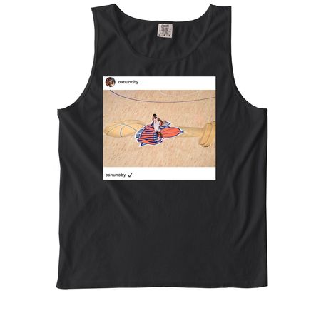 Knicks&nbsp;OG Anunoby&nbsp;Insta, a Black Comfort Colors Tank Top