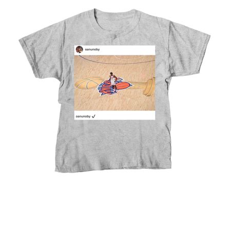 Knicks&nbsp;OG Anunoby&nbsp;Insta, a Sport Grey Youth Unisex Tee
